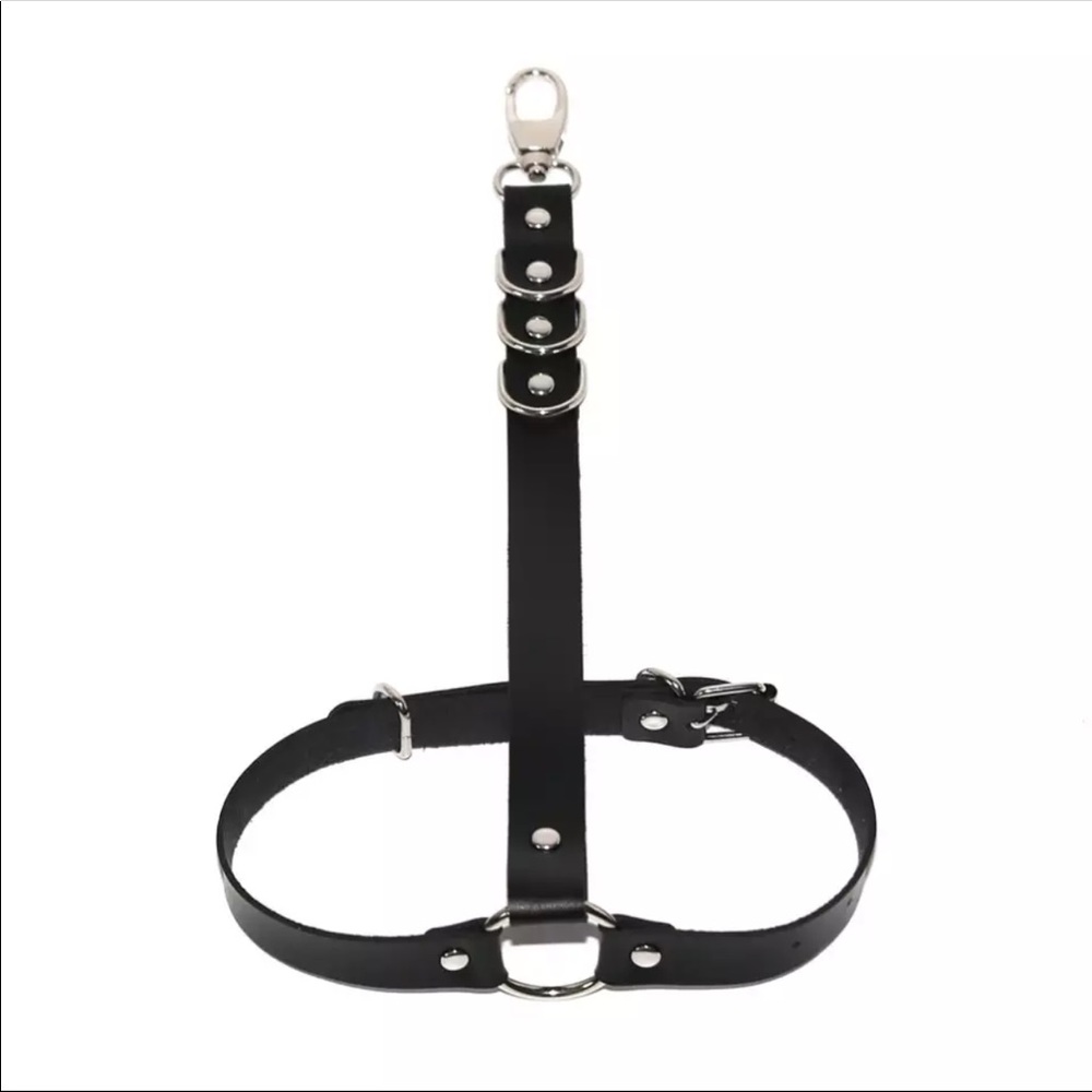 1 left ❤️!Handcrafted Leather Garters Belt chain - Picture 2 of 2